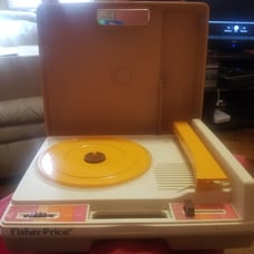 Vintage Fisher-Price Record Player