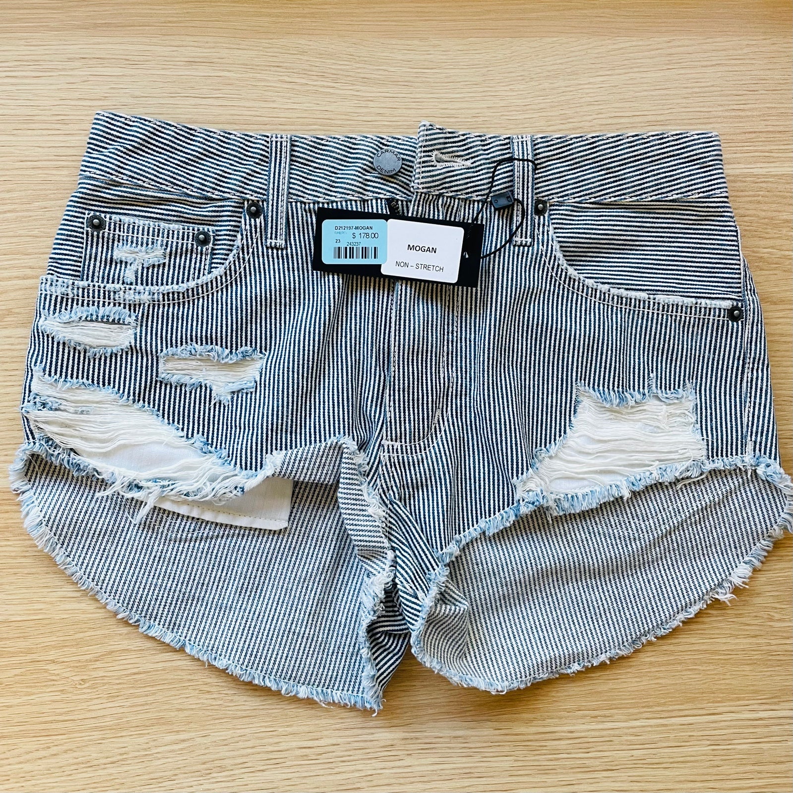 New carmar denim jean shorts originally 178