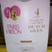 PARIS HILTON 4 QUART ENAMELED CAST IRON DUTCH OVEN PARIS HILTON DUTCH OVEN NEW