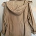 Women’s Calvin Klein Beige Reversible Rain Jacket with Detachable Hood
