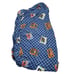 Disney Pixar CARS FITTED TWIN Sheet Blue Red Cotton Blend