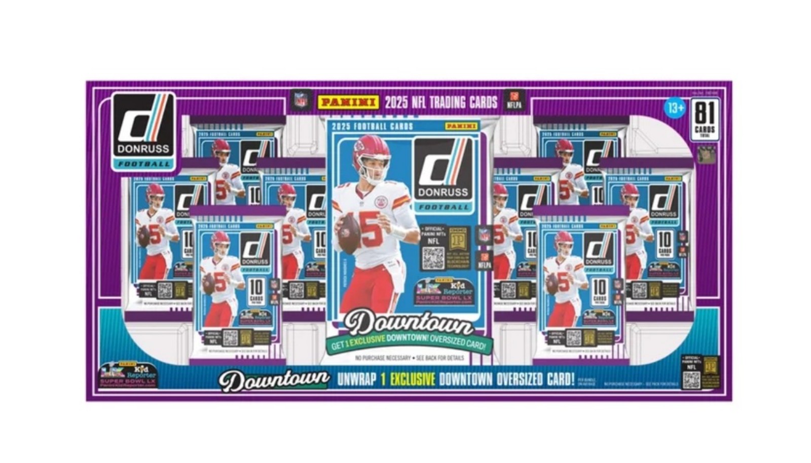 2025 Donruss NFL Football Costco Bundle Box Sealed