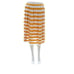 NO LABEL Yellow/Ivory Striped Skirt