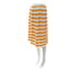 NO LABEL Yellow/Ivory Striped Skirt