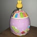 hello kitty egg cookie jar