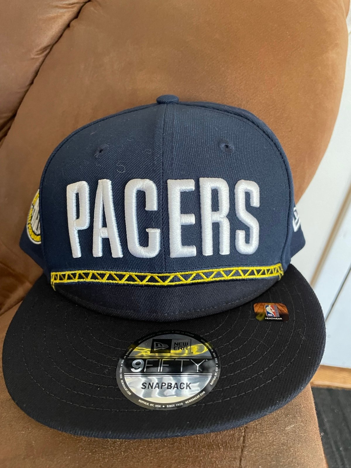 Indiana Pacers New era NBA city edition SnapBack hat