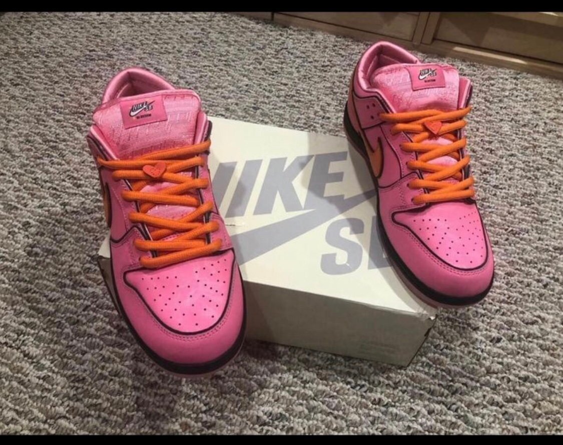 Nike SB Dunk Low Powerpuff Girls Blossom men Size 11