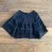 NWT charo ruiz mini skirt black lace xs
