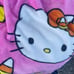 New pink Hello Kitty Halloween blanket