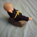Kung fu baby kicking fighting battery operated music animated toy novelty karate
