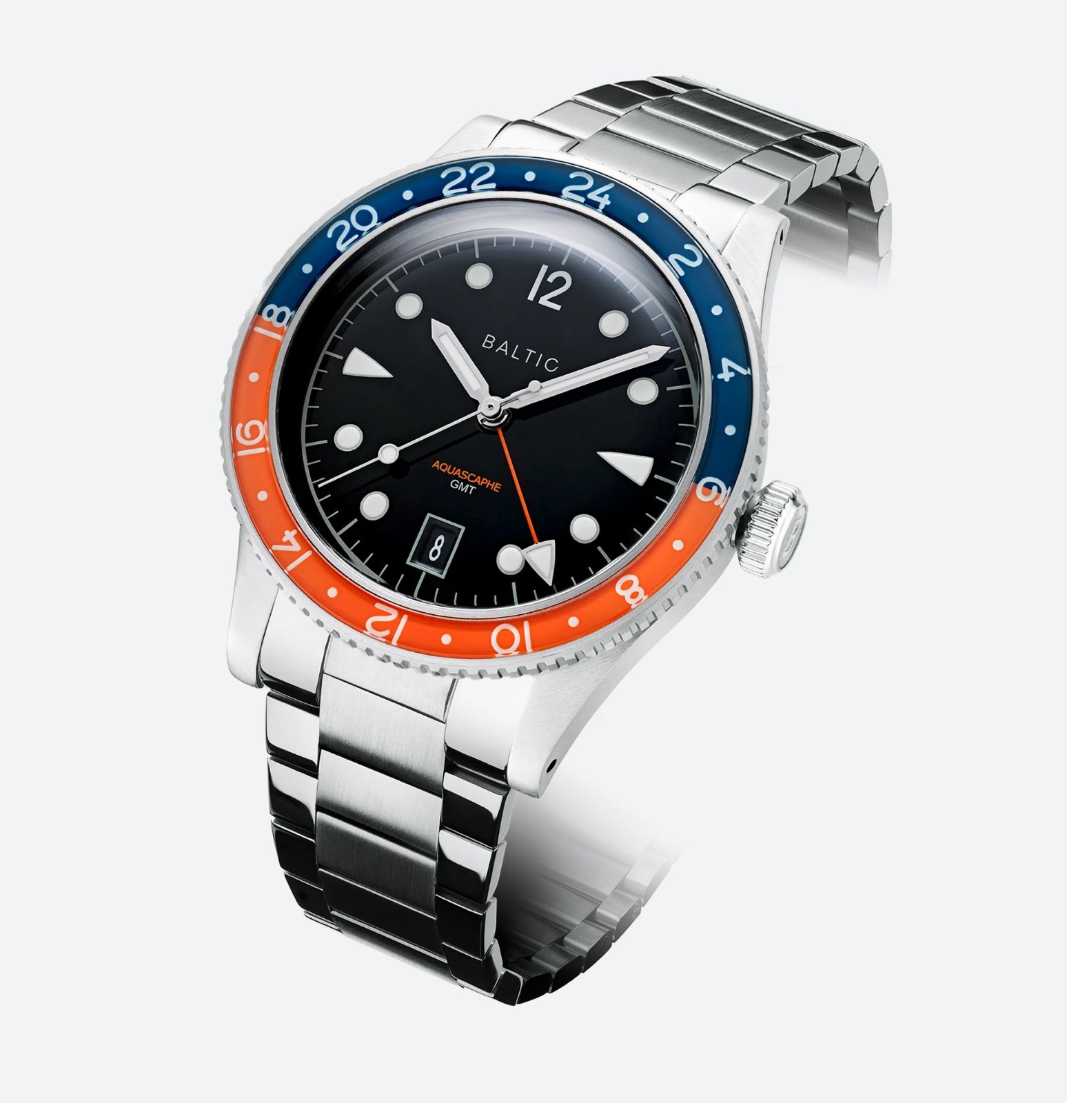 Baltic Aquascaphe GMT Orange Blue
