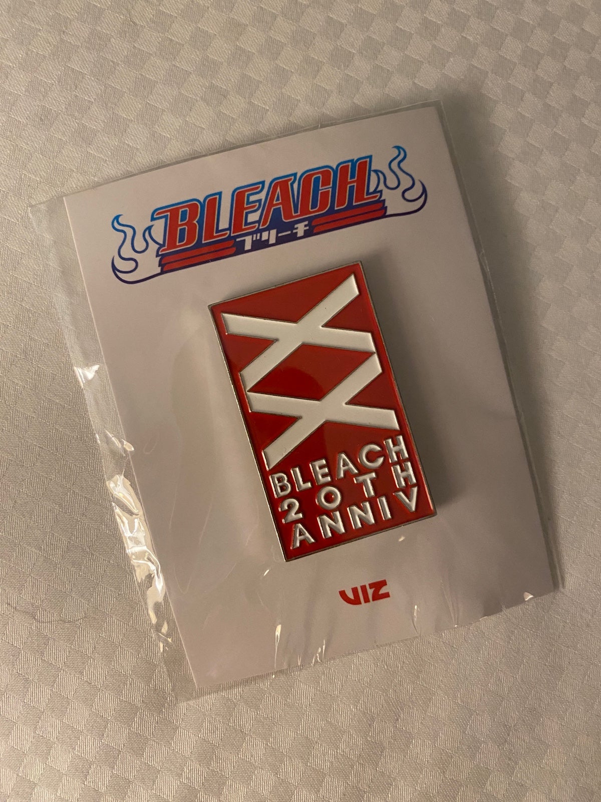 Bleach 20th Anniversary Pin