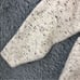 Gleneden Wool Blend Womens Medium Soft Speckled Mock Neck Sweater England