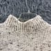 Gleneden Wool Blend Womens Medium Soft Speckled Mock Neck Sweater England
