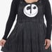 Her Universe The Nightmare Before Christmas Jack Pinstripe Skirtall Plus Size 3