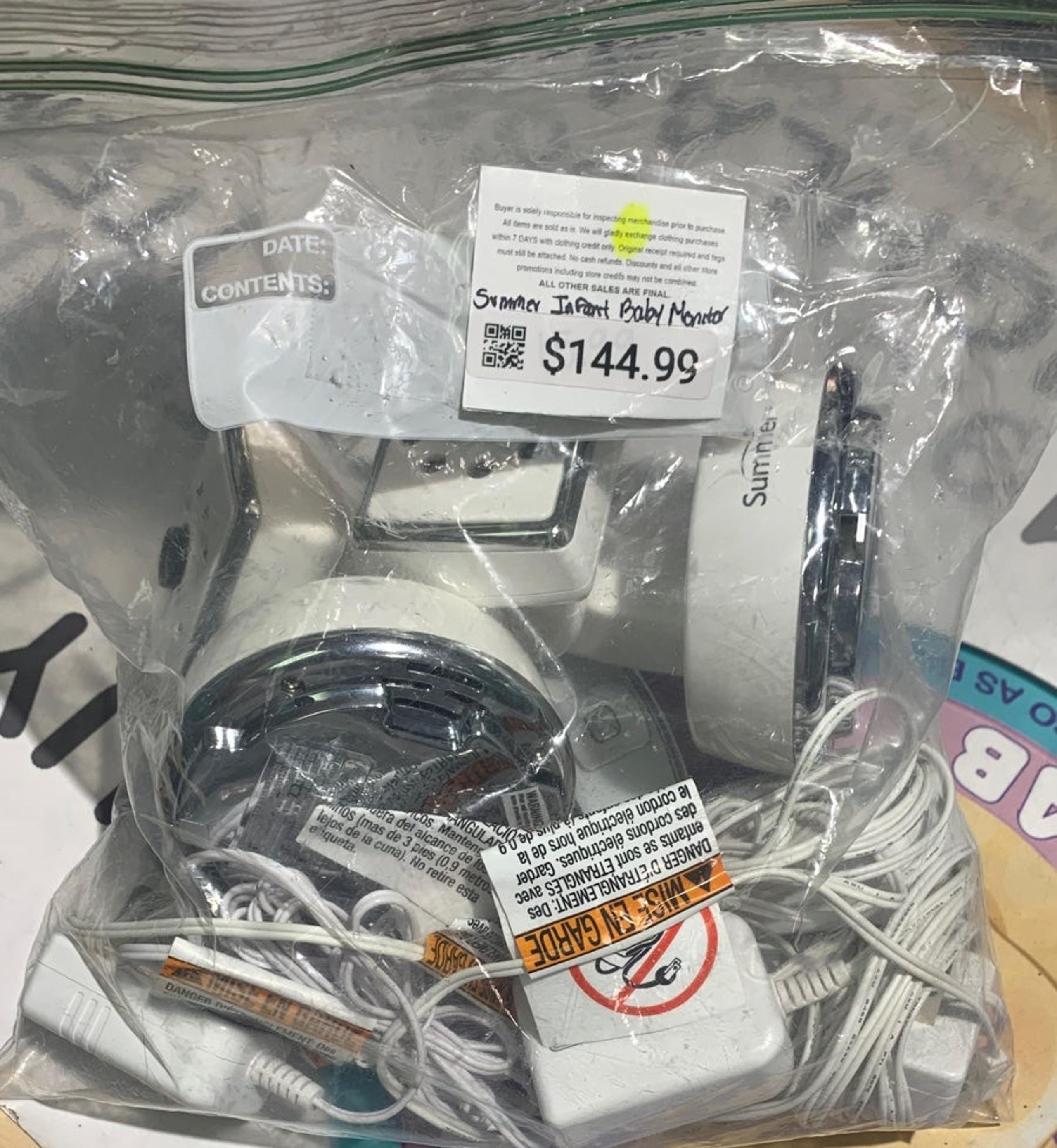 Infant baby monitor