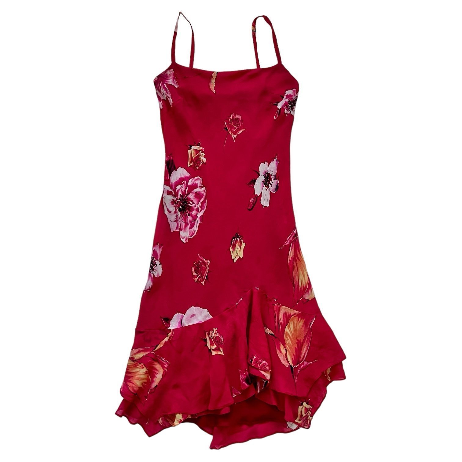 Vintage 90’s Floral Midi Dress