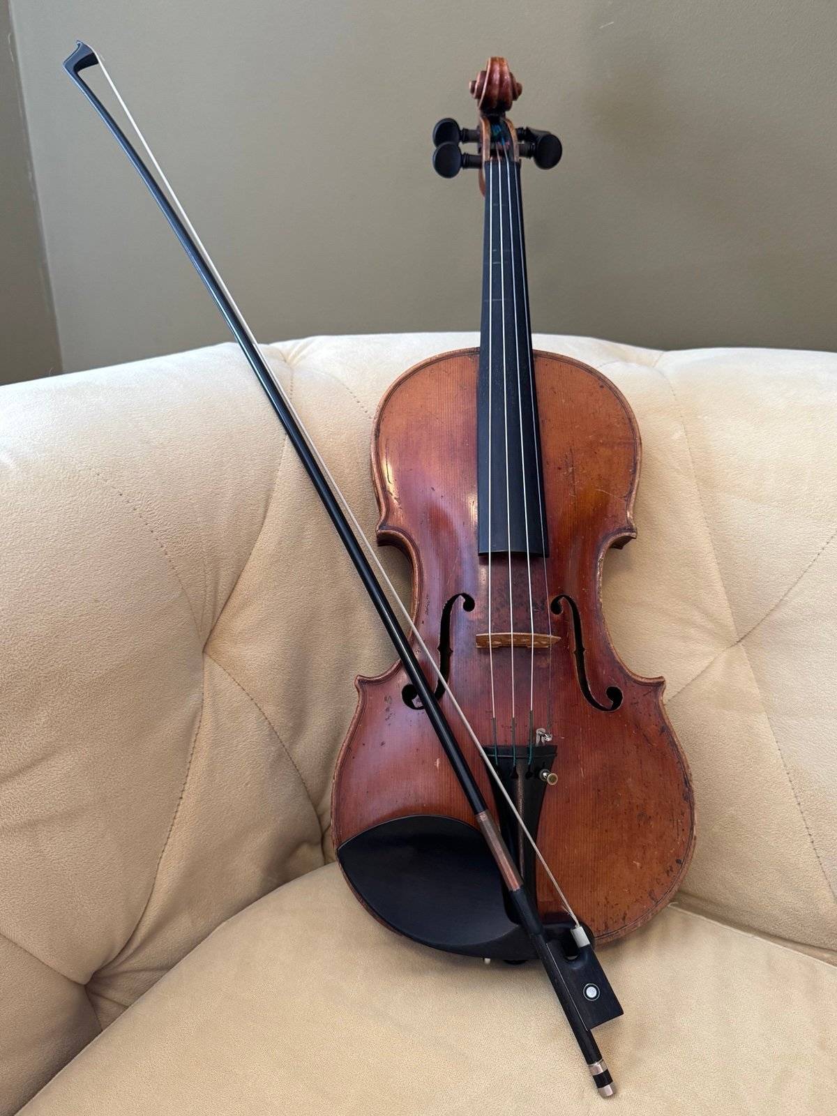 Stainer Violin Vintage + Violin Bow + Violin Case