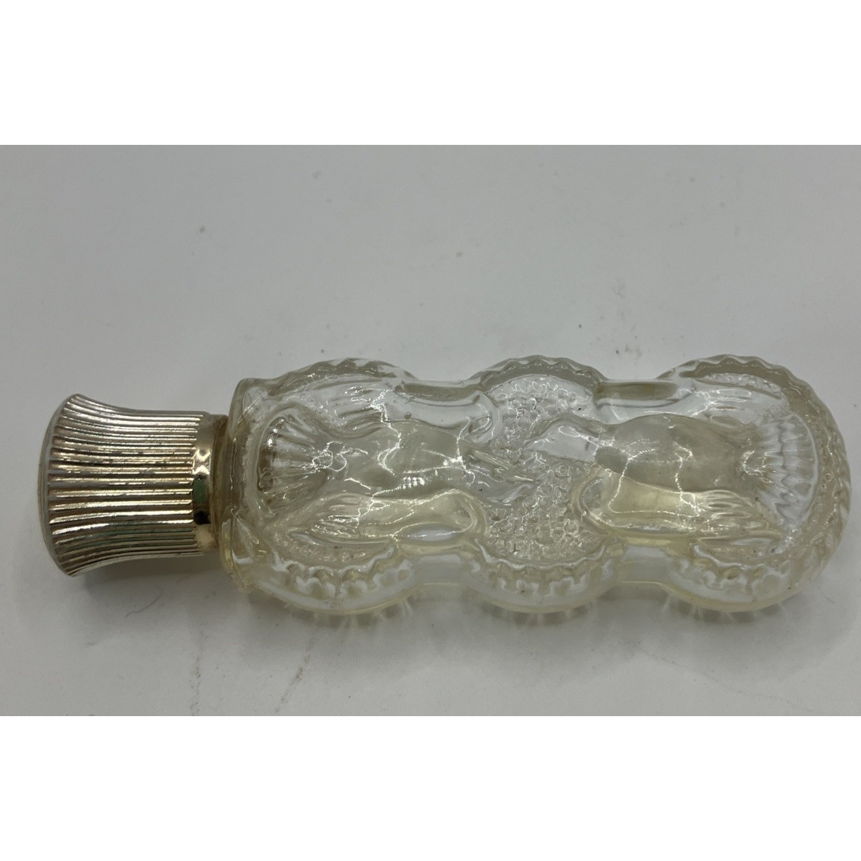 RARE NINA RICCI L'AIR DU TEMPS DOVE LAY DOWN BOTTLE VINTAGE 1/3 OZ 10 ML PARFUM