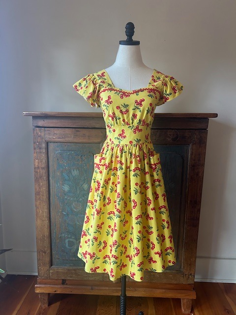 Bernie Dexter Cherries Loretta Dress
