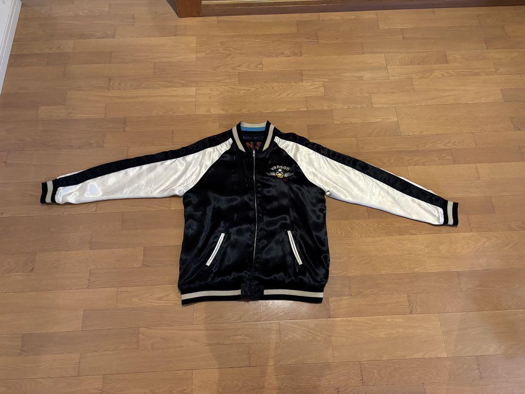 VANSON x Looney Tunes Reversible Embroidered Souvenir Jacket XXL