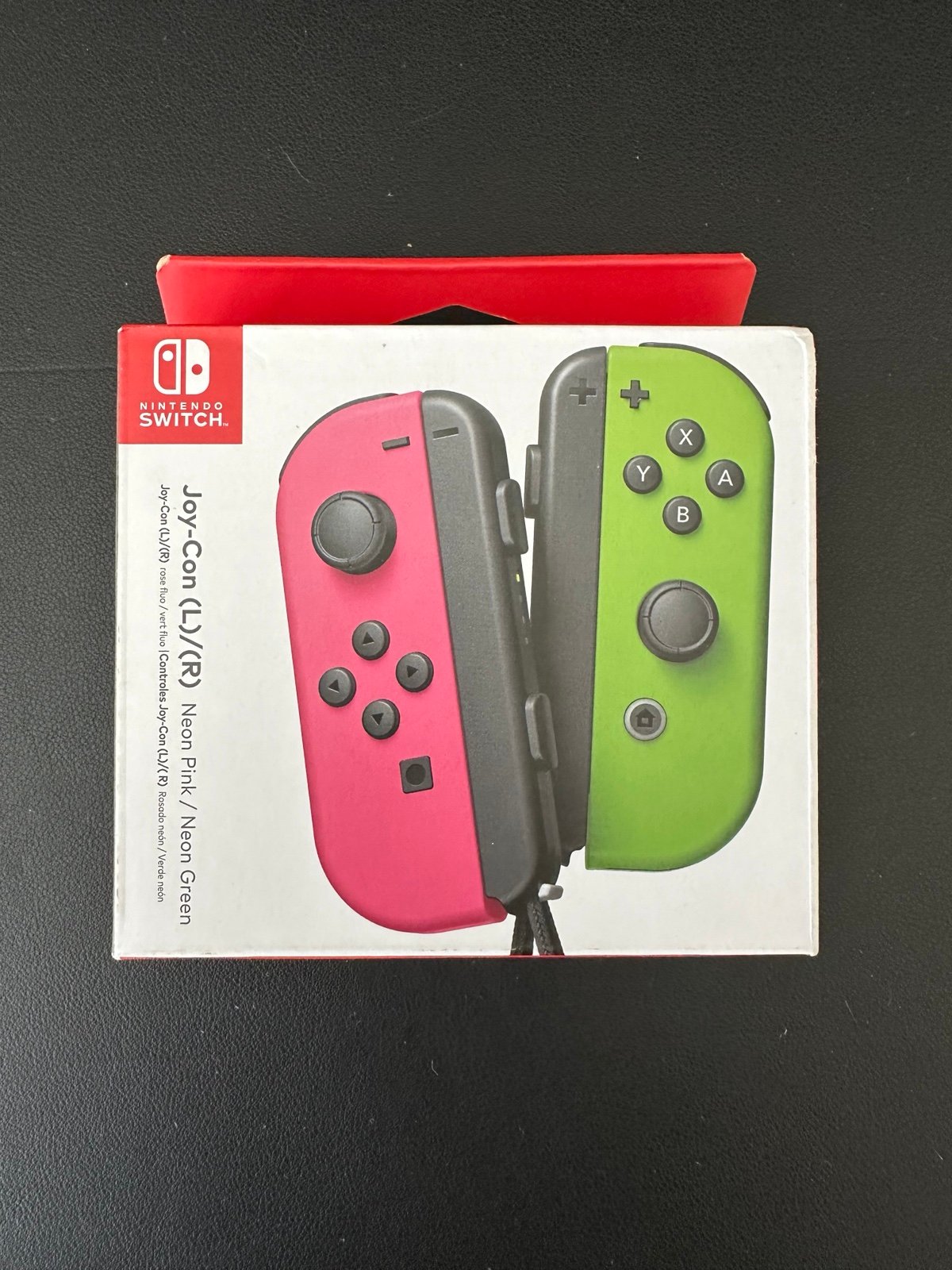 Nintendo Joycons Pink and Green NEW