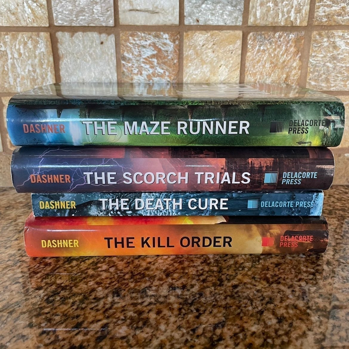 SIGNED 1st ED Maze Runner Book Series