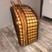 Large Vintage Woven Wicker Picnic Basket