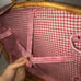 Large Vintage Woven Wicker Picnic Basket