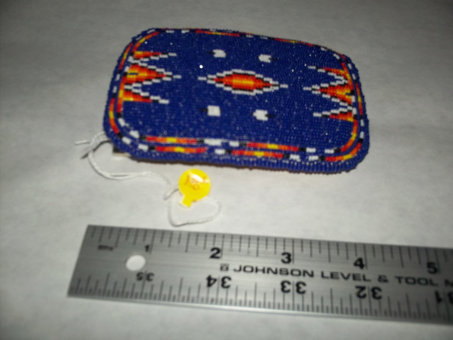 Native American Beaded Belt Buckle