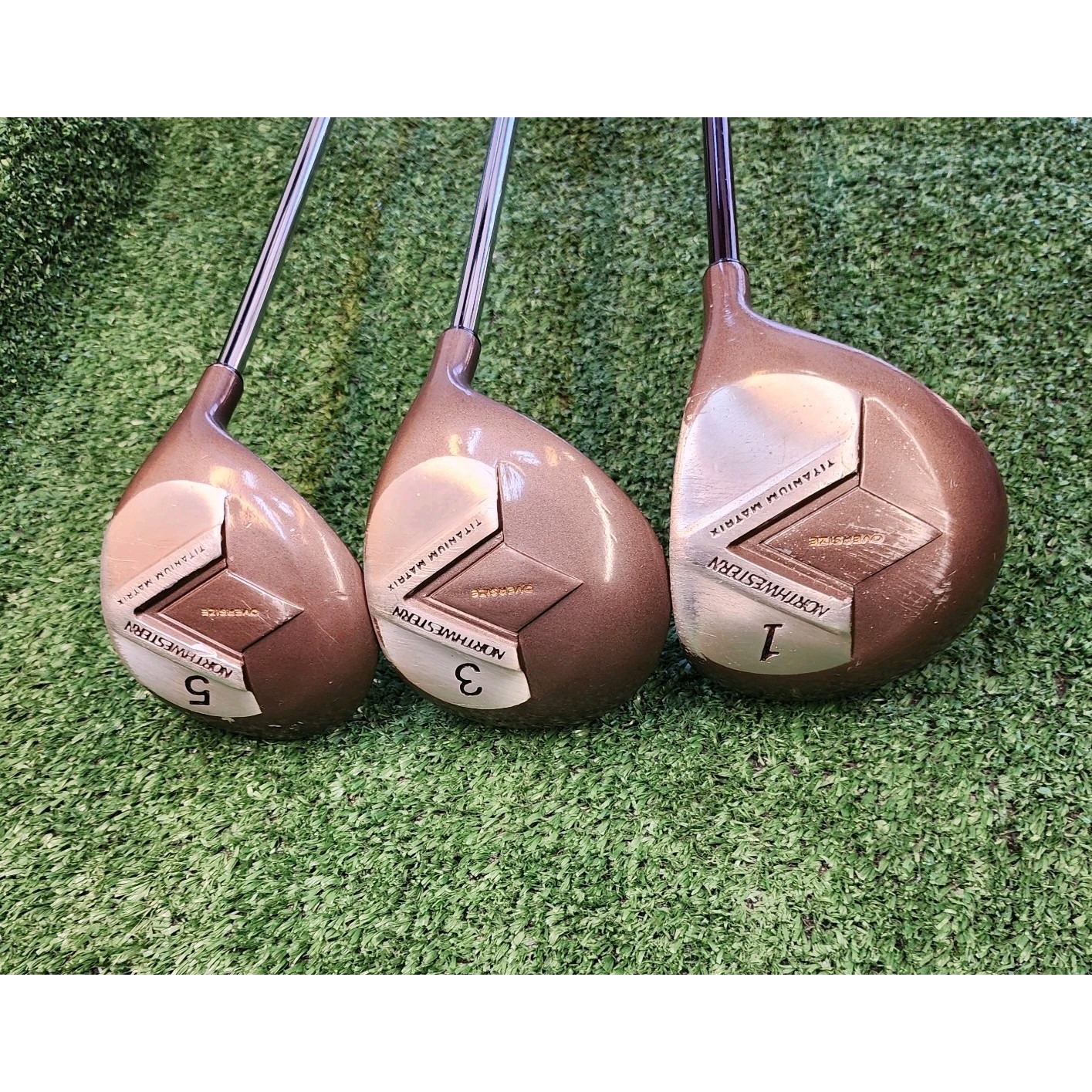 Northwestern Ti Matrix Oversize Wood Set 3 Pc. 1-3-5 Woods Right-Handed