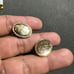 Vintage 14K Gold Filled Set Of Oval Bullet Back Cuff Links Engraved A.C.V show