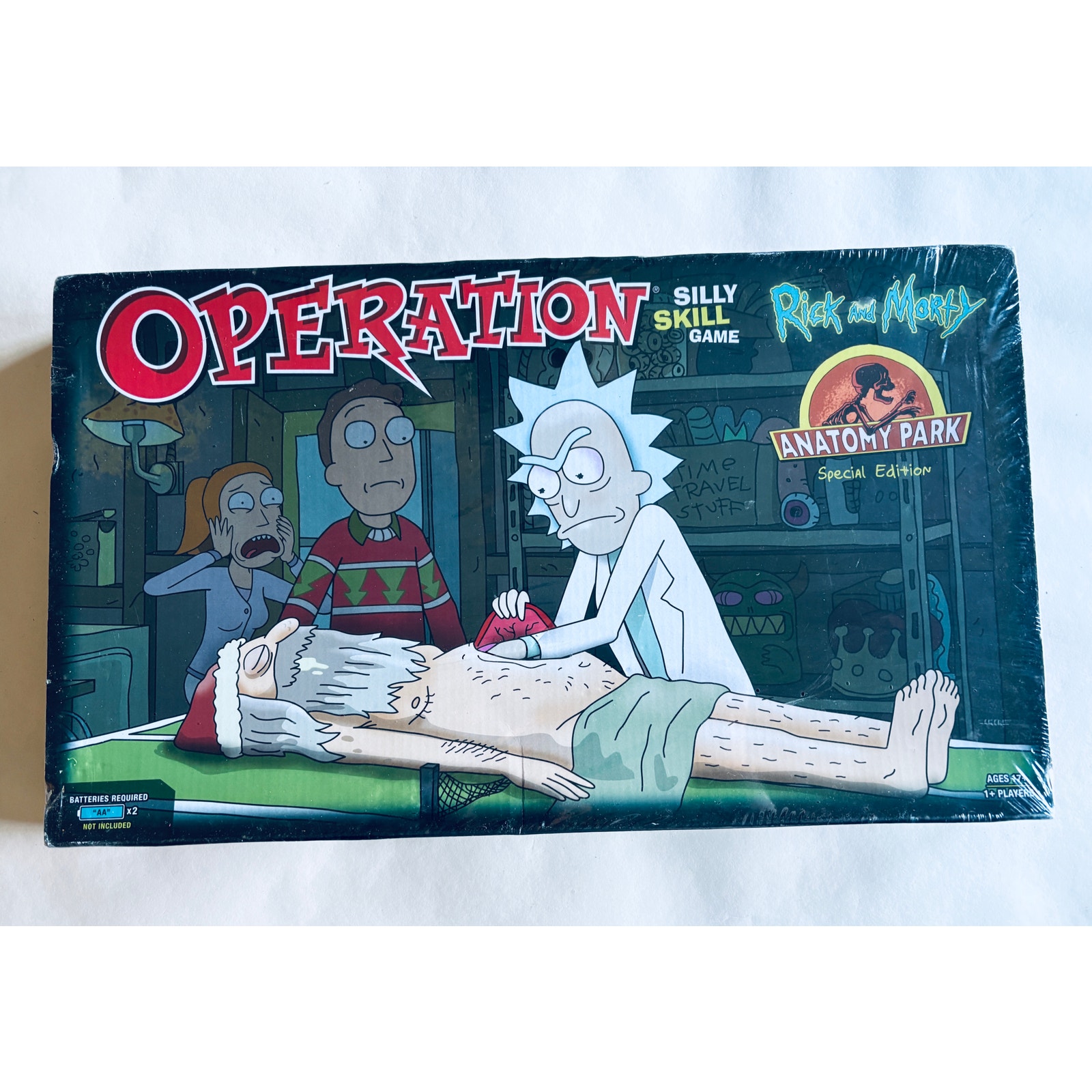 Rick And Morty Operation Anatomy Park Special Edition Silly Skill Game Sealed