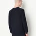 ARMANI EXCHANGE-NAVY BLUE PULL OVER SWEATER