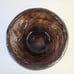 NEW!! Two (2) Henry Dean Mouthblown Glass Votives (brown/brunette)