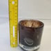 NEW!! Two (2) Henry Dean Mouthblown Glass Votives (brown/brunette)