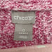 Chico's Pullover V-neck Tape Yarn 3/4 Sleeve Sweater Summer Berry Small/4