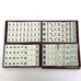 ◇Mahjong Tiles Set Vintage Showa Era with Bamboo Backing and Case