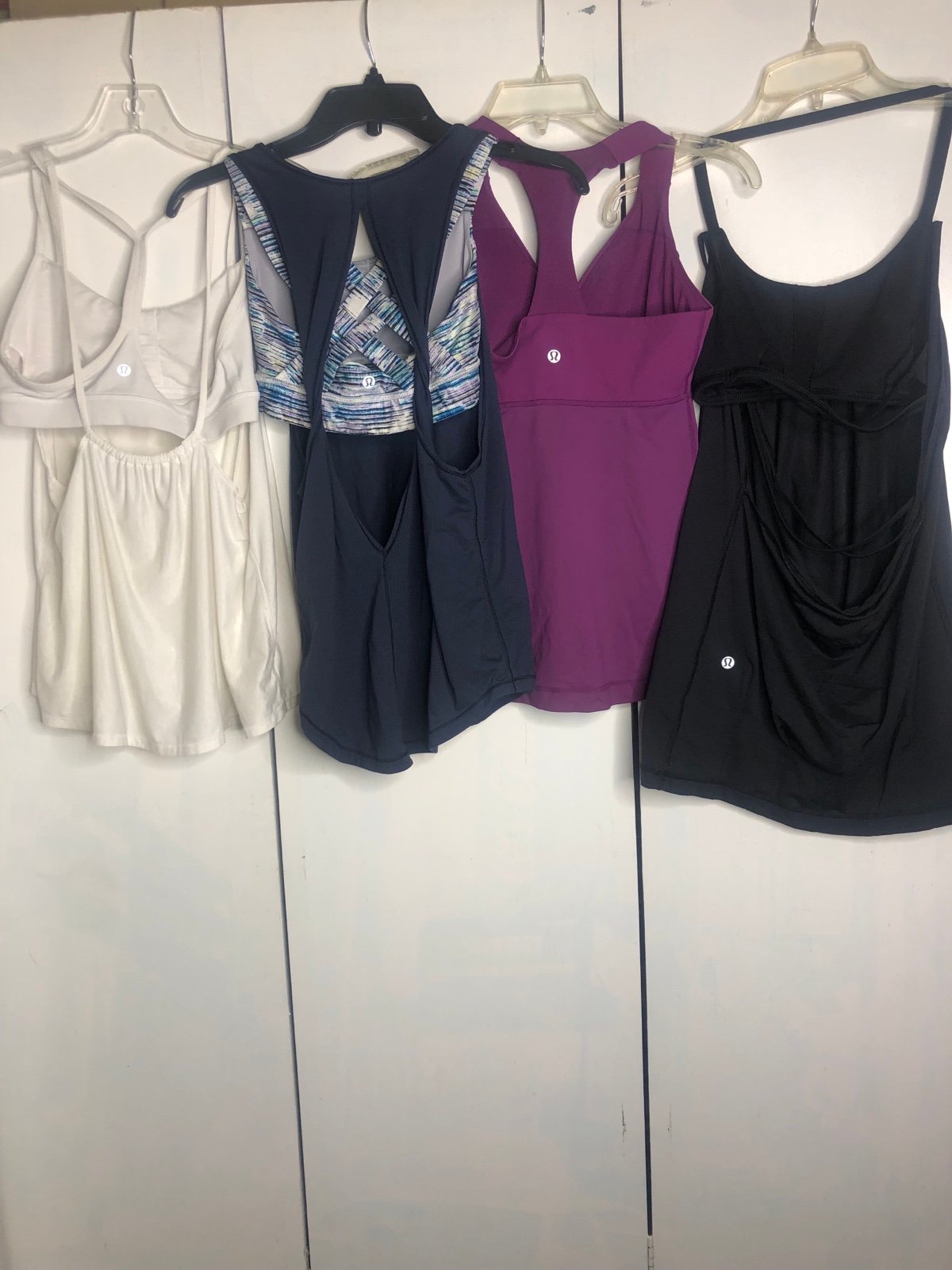 Lululemon bundle of 4 tank tops size 4