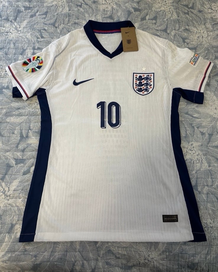 England Home Jersey Jude Bellingham Player Version