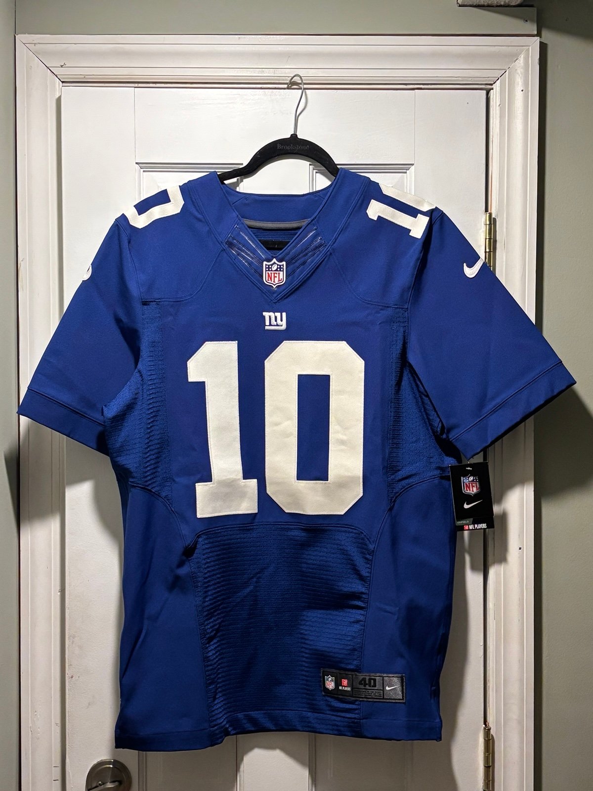 Authentic Eli Manning New York Giants Nike Elite Jersey