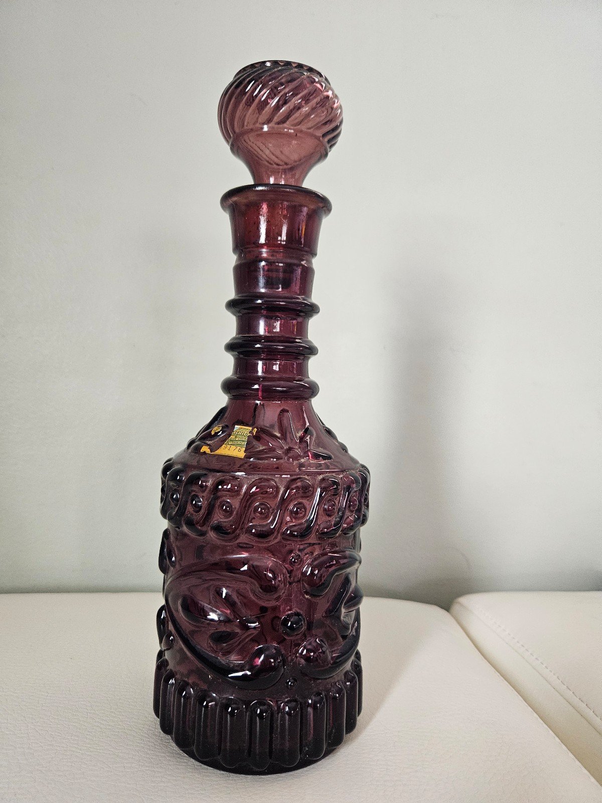Vintage Jim Beam Amethyst decanter