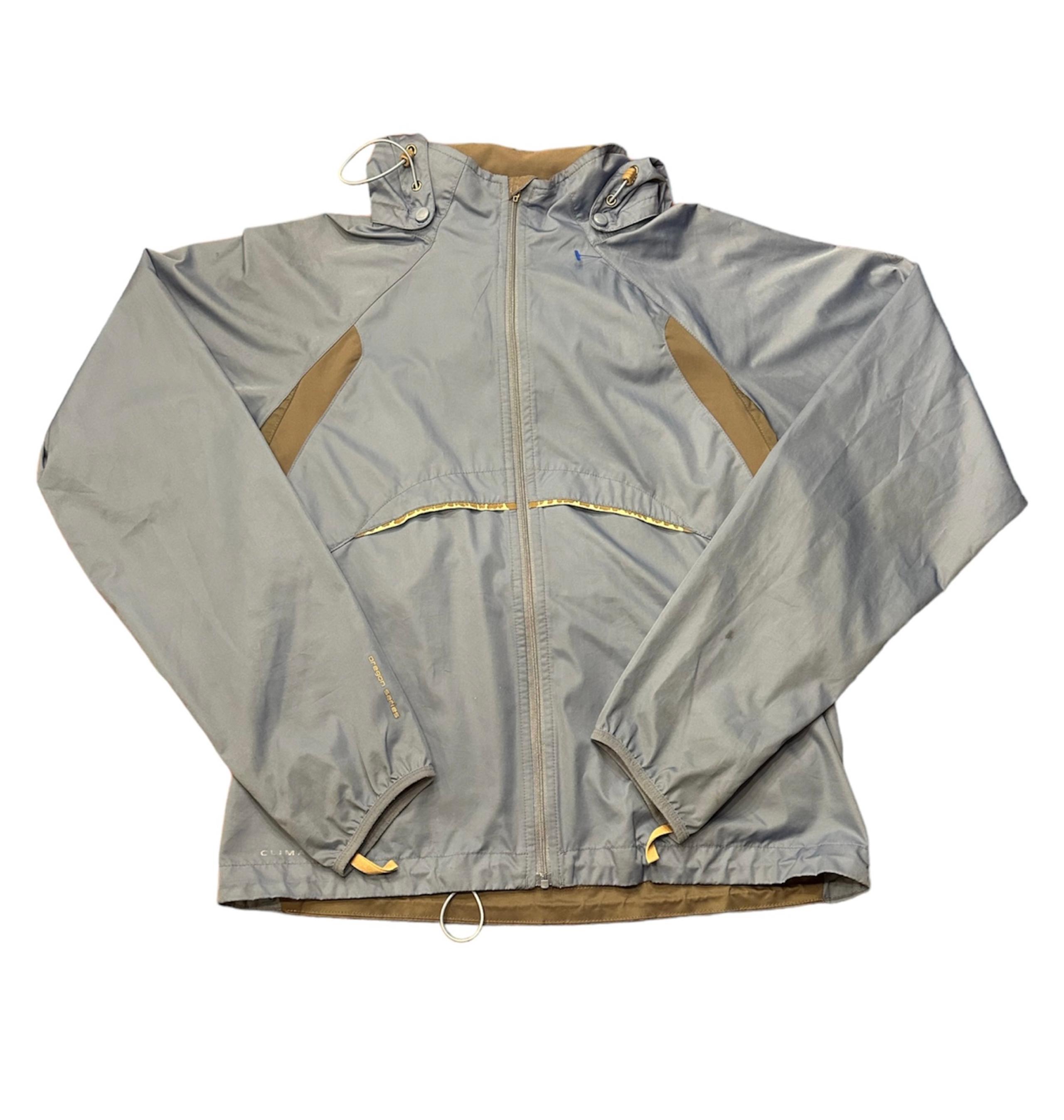 Nike ACG Womens Windbreaker Size M Blue/Grey