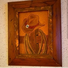 LEATHERSCENES hand-tooled leather artwork