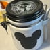 2 DISNEY PARKS AUTHENTIC ORIGINAL MICKEY MOUSE CERAMIC WriteOn CANISTER Spoon