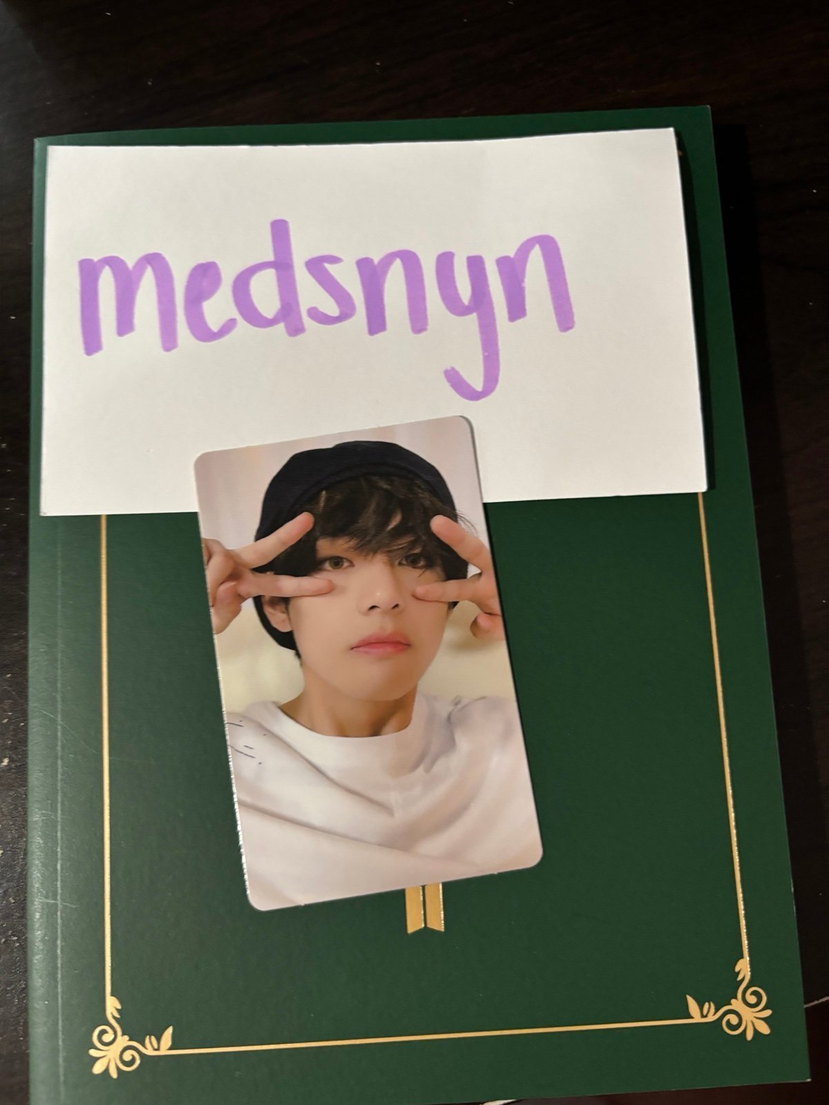 Bts 5th muster dvd | taehyung photocard