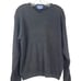 Pendleton Men's Black Cable Knit V-Neck Woolen Pullover Sweater Size S