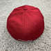 Atlanta Braves Hat Fitted 7 1/2 M&N Red Mesh BP Blue Script Side Patch Cap NWT
