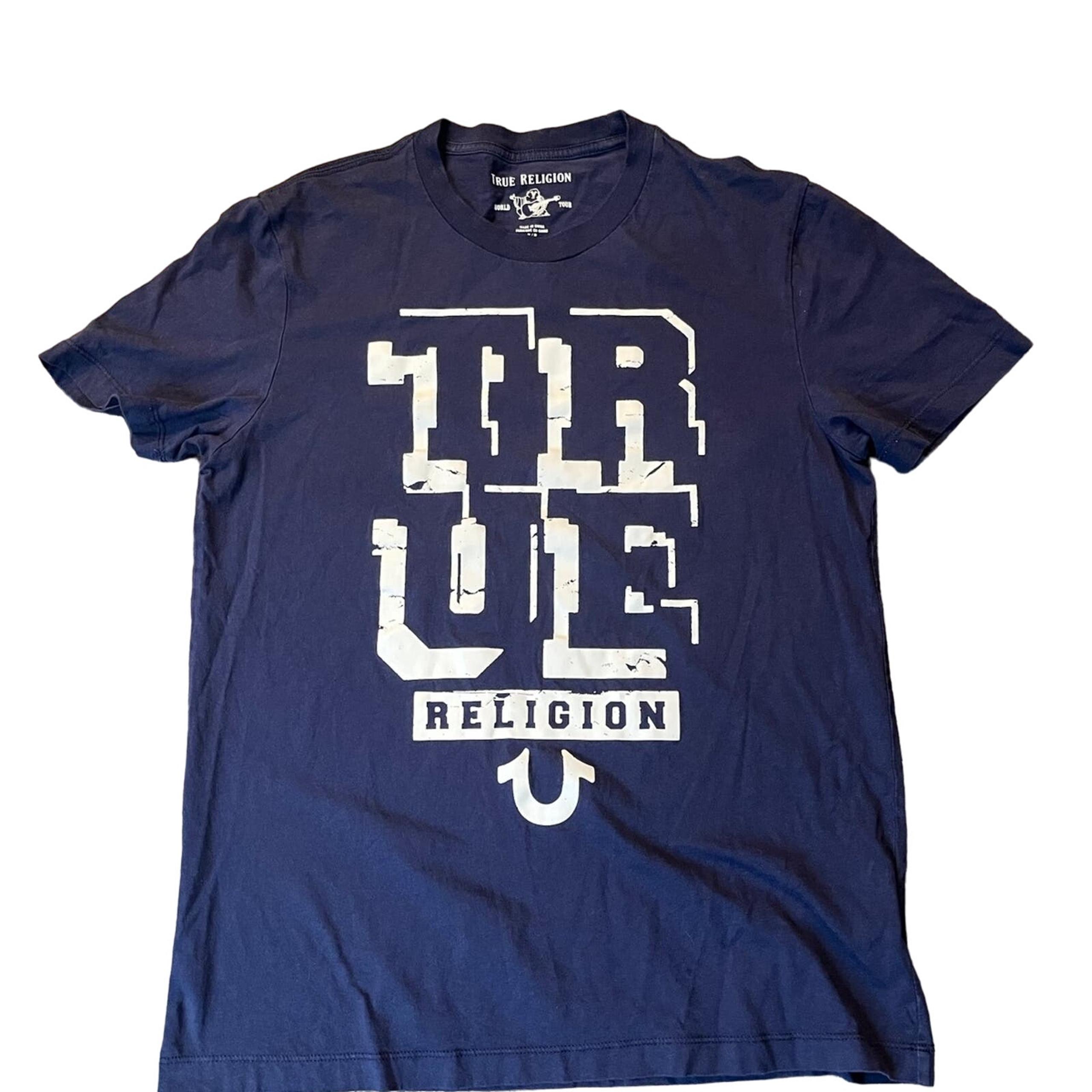 True Religion Women's MD Logo Graphic T-shirt