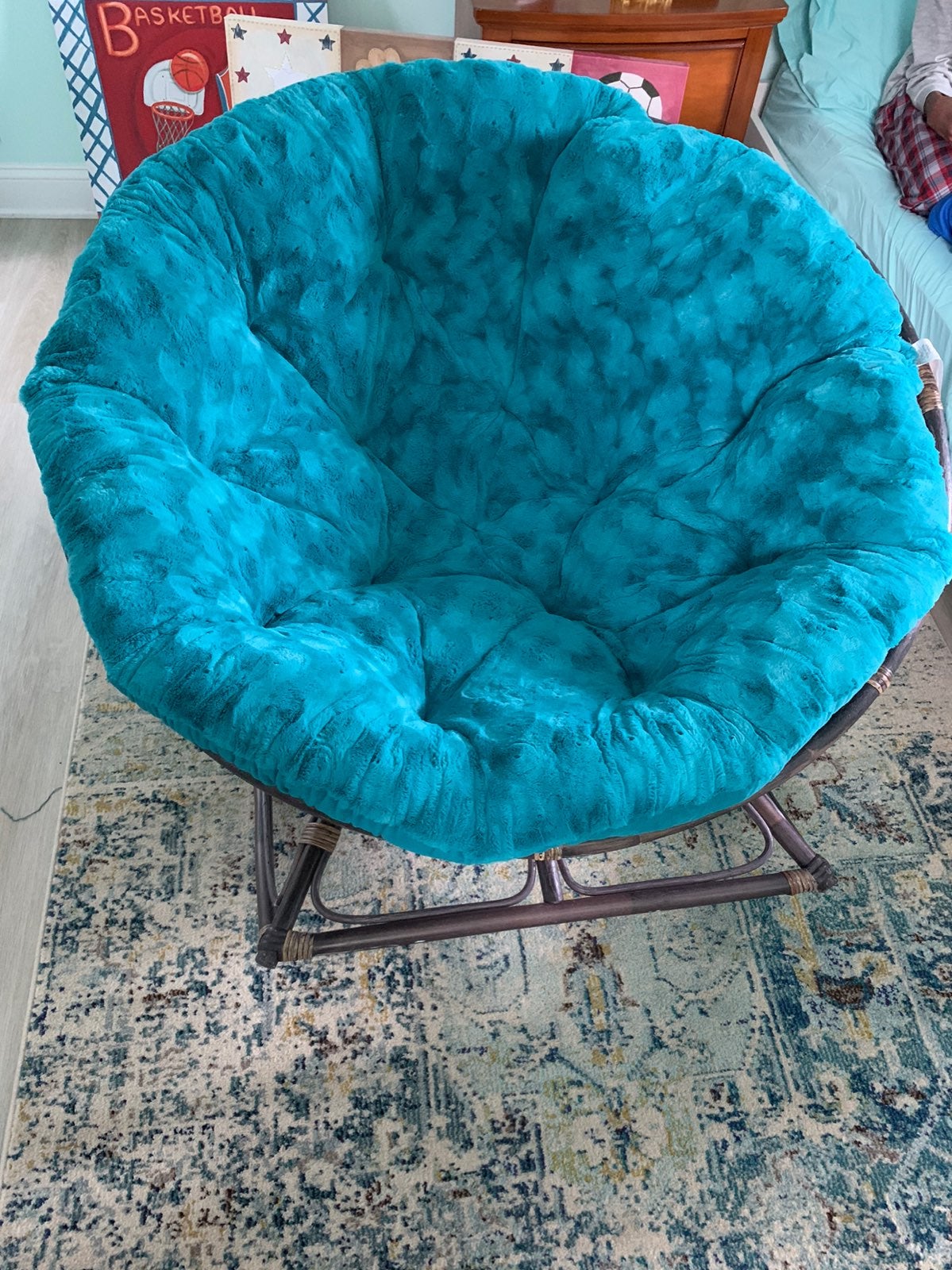 Blue chair